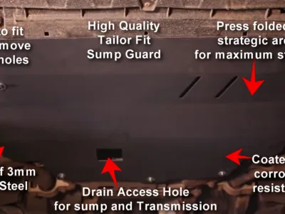 Sump Guard Installation